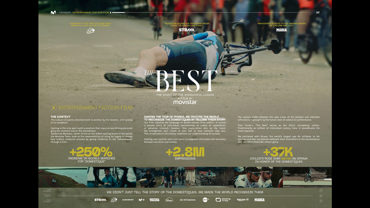 The Best (Somos Gregarios) - Consumer services - Telefonica Movistar