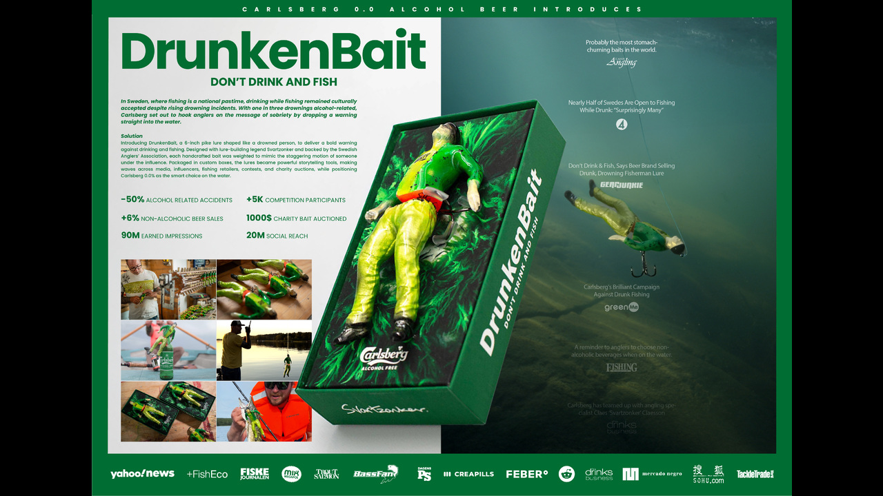 DrunkenBait - Carlsberg 0.0 alcohol-free beer - Carlsberg