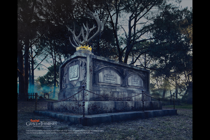Grave of Thrones - Foxtel - 