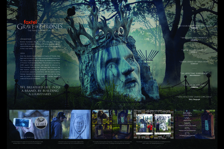 Grave of Thrones - - Foxtel