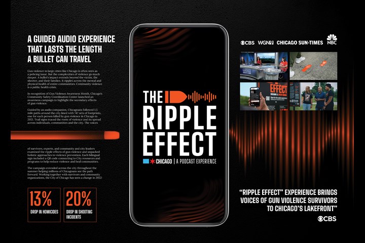 The Ripple Effect - Gun Violence Awareness - The City of Chicago’s Community Safety Coordination Center