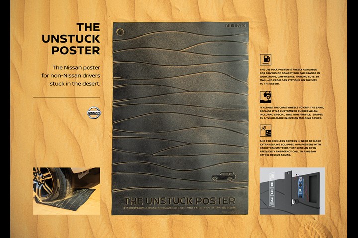 Nissan Unstuck Poster - Nissan - Nissan