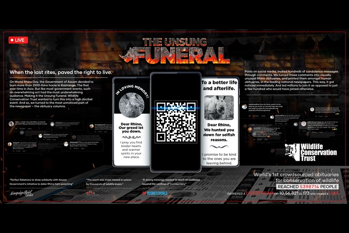 The Unsung Funeral - Wildlife Conservation Trust - Wildlife Conservation Trust
