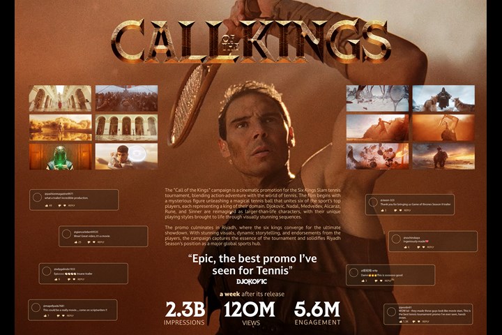 Call of the Kings - Tennis Tournament - Riyadh Season