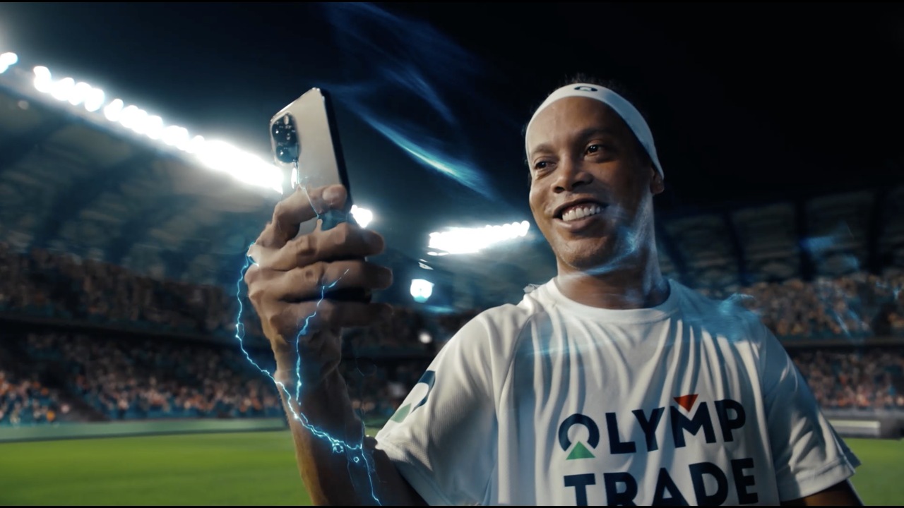 Ronaldinho for Olymp Trade. Stadium - OMNI FILM PRODUCTION L.L.C - Olymp Trade