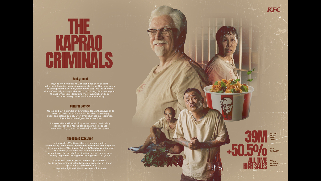 THE KAPRAO CRIMINALS - KFC Kaprao Rice Bowl Campaign - KFC Thailand