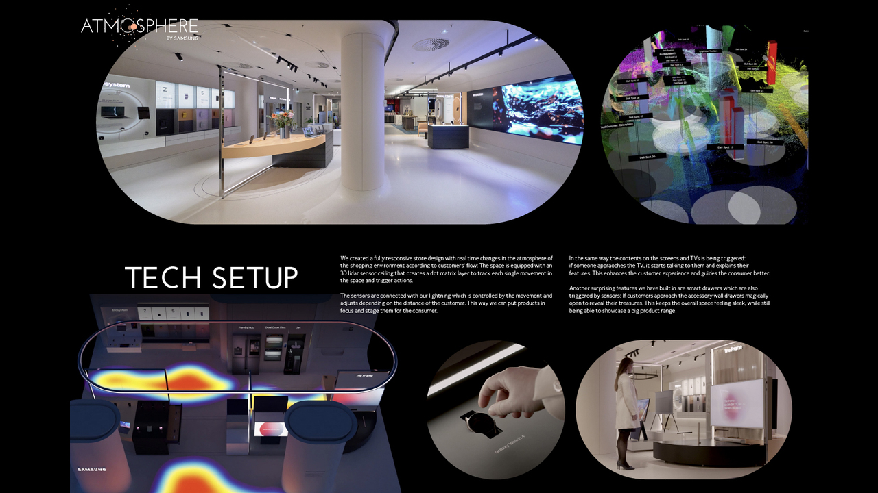 Samsung Atmosphere - Shop Design for a Boutique Store - Samsung Electronics Germany