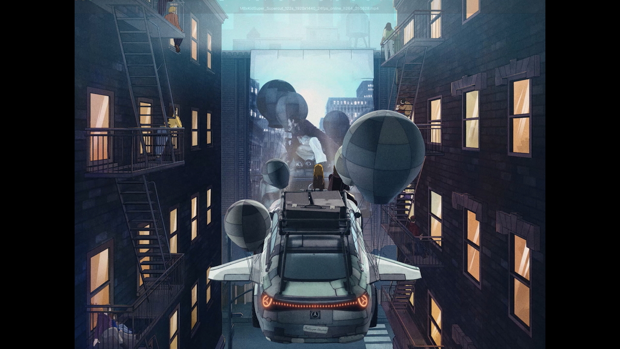 The Mischievous Tales of KidSuper - Stink - Mercedes Benz