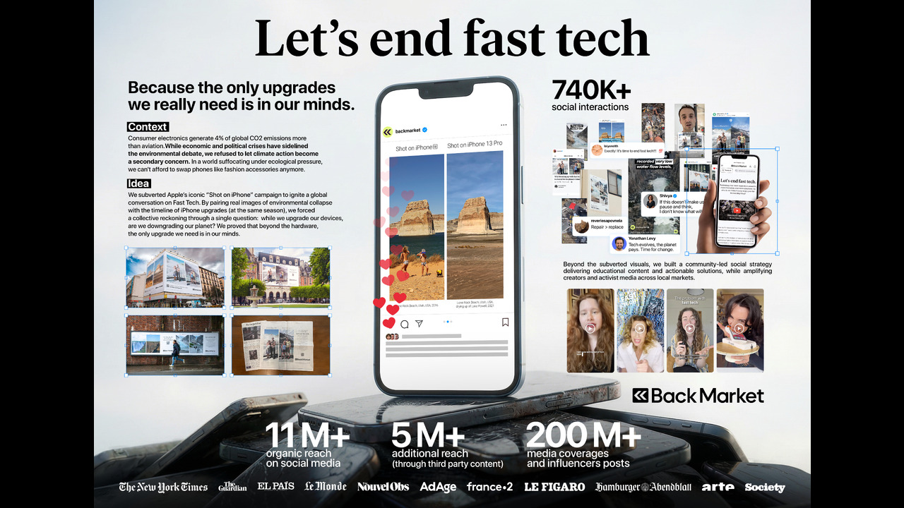 Let's End Fast Tech - Back Market - refurbished electronics e-commerce