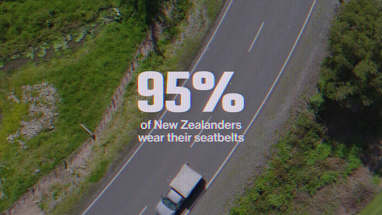 Belted Jerseys - New Zealand Transport Agency - Waka Kotahi - Road Safety Awareness