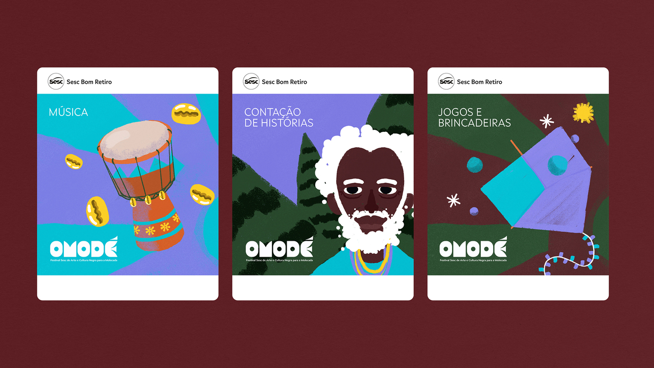 Omodê - Festival Sesc de Arte e Cultura Negra para Molecada - 2023 - 