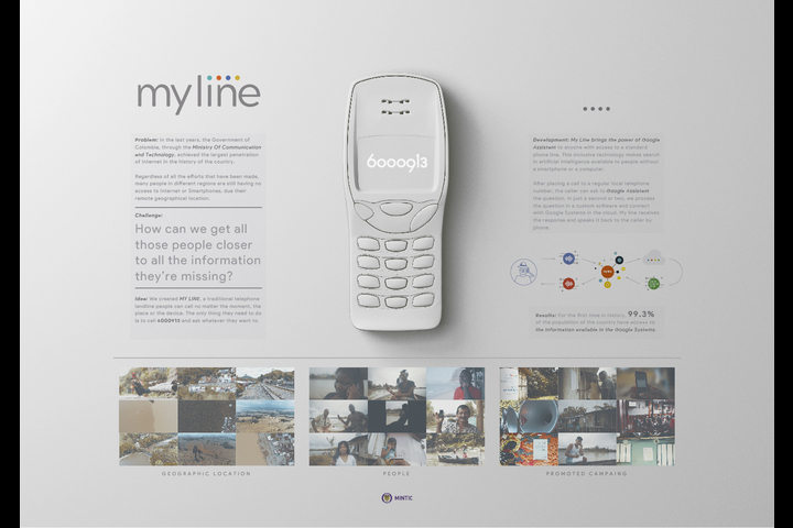 My Line - Ministry of Technology & Communication of Colombia - 
