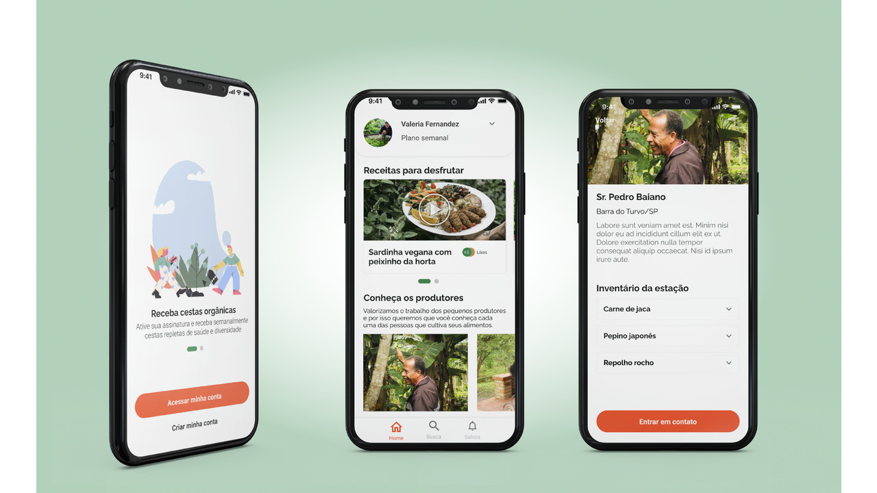 Broto, design de serviço que potencializa a relação entre produtores de alimentos orgânicos e consumidores - 2022 - 