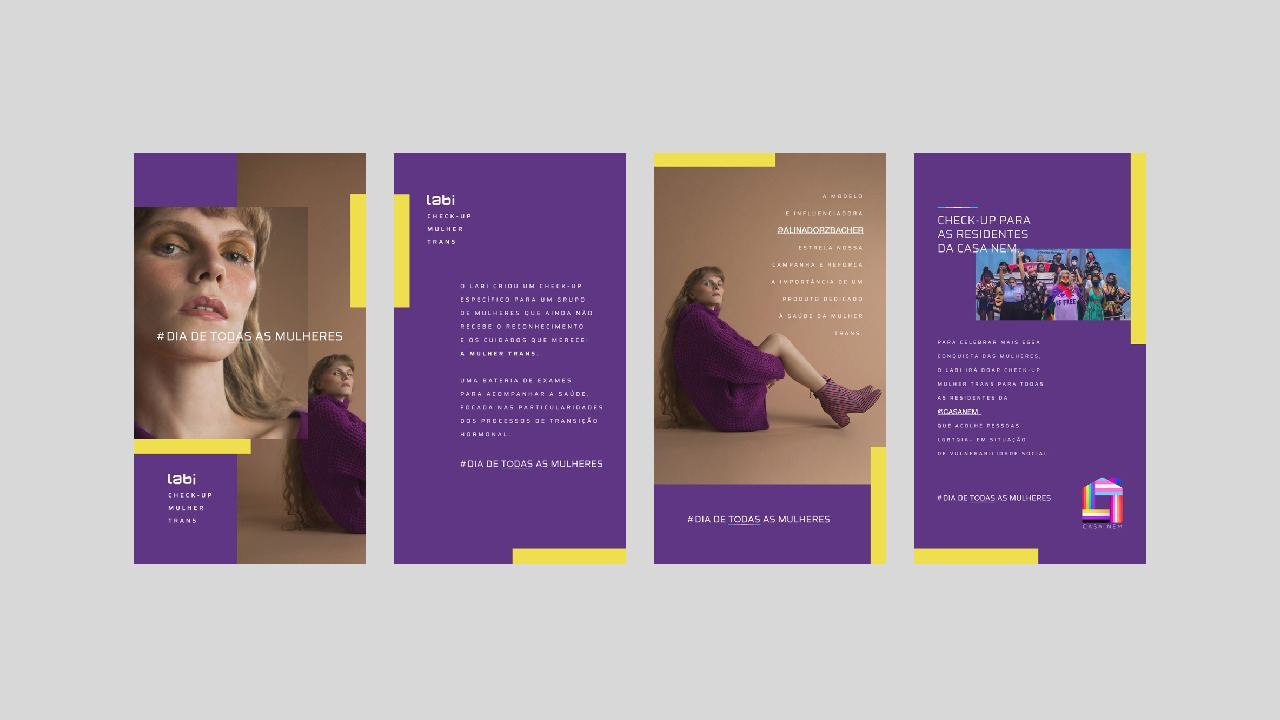 Dia de todas as mulheres - 2021 - Labi Saúde + ID\TBWA