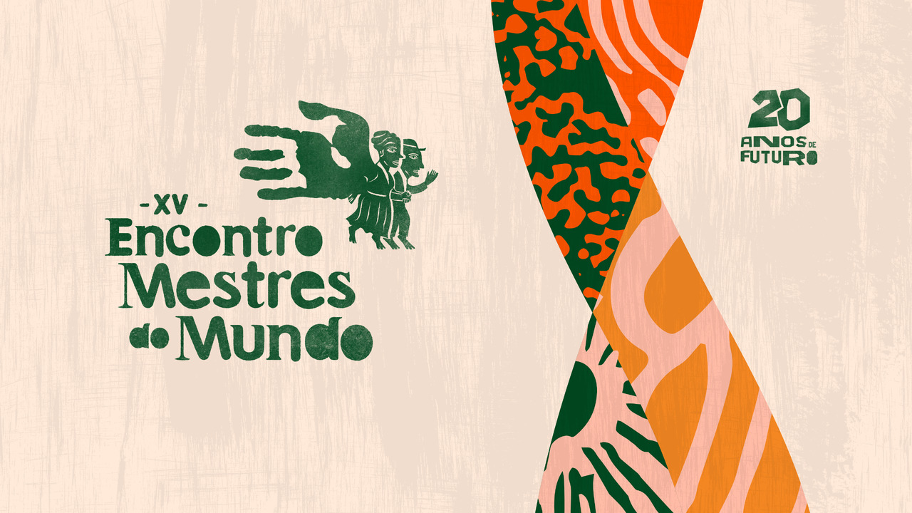 Projeto Gráfico - Identidade Visual 15ª edição Encontro Mestres do Mundo - 2023 - 2023 - 