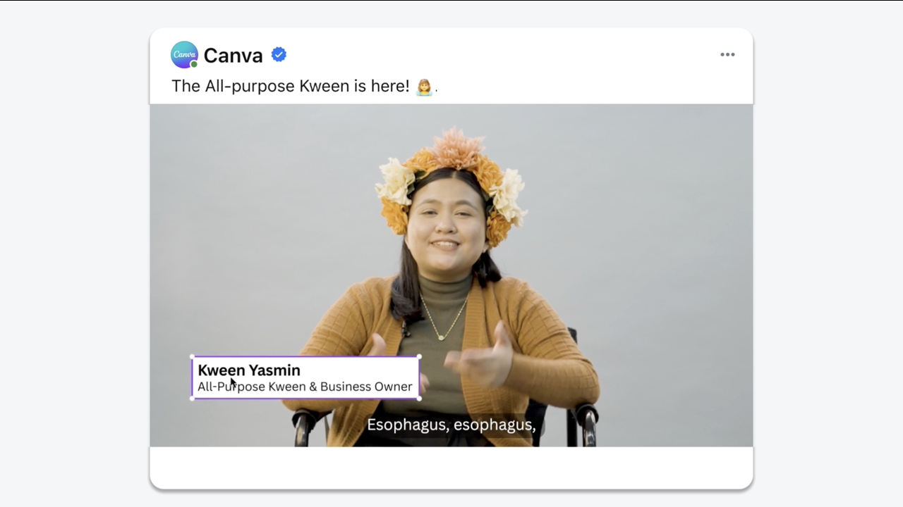 Kween Yasmin - Canva Pro - Canva Pro