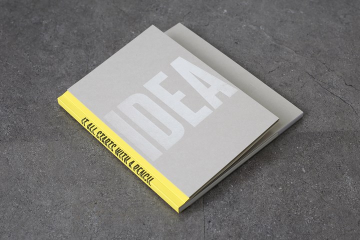 All Ideas Start With A Pencil - Book about how we work and the power of the humble idea - Pencil Studio