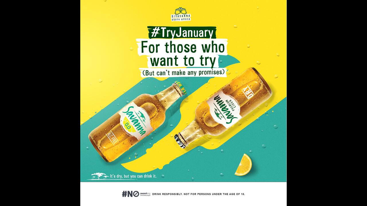 Savanna #TryJanuary – Redefining Resolutions - Savanna Alc Free - Savanna Cider