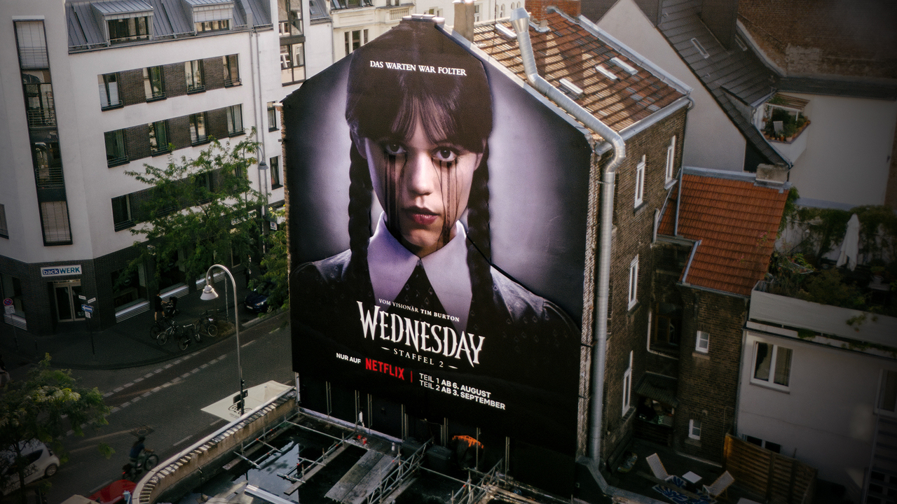 The Crying Mural - Netflix, Wednesday-Season 2 - Netflix
