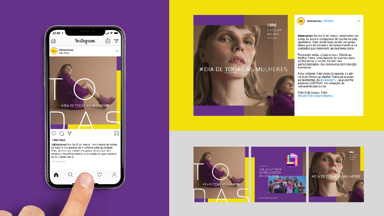 Dia de todas as mulheres - 2021 - Labi Saúde + ID\TBWA
