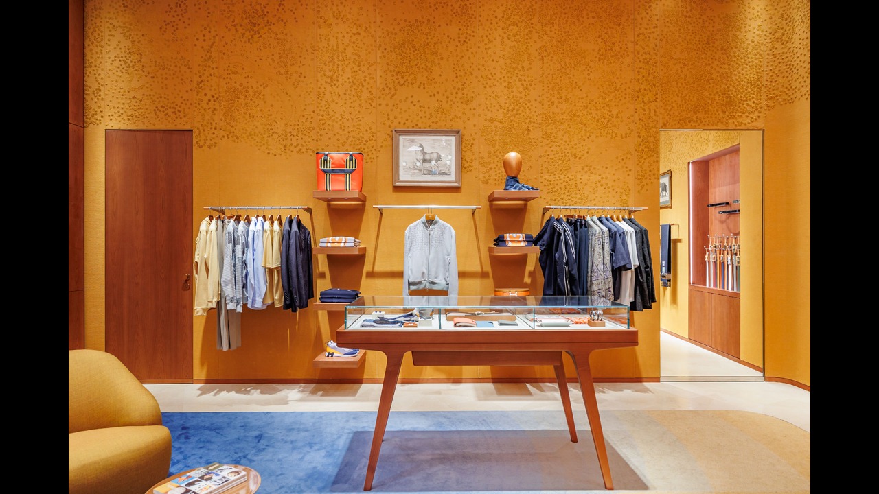 Where Craft Meets Architecture: Hand-Embroidered Wall Panels for Hermès - Hermès - RDAI