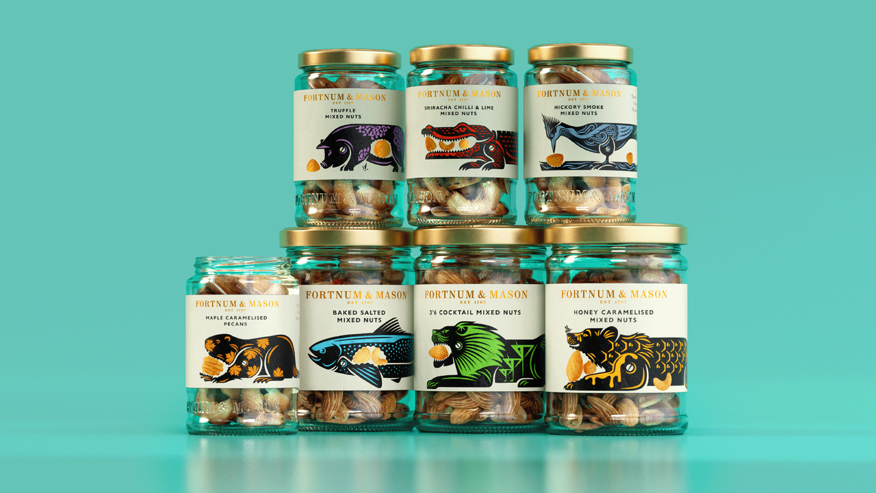 Fortnum's Famous Animal Crackers - Fortnum & Mason Nut Range - Fortnum & Mason