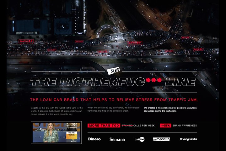 The Motherfuck*** Line - Sufi - Auto loans and financing - Bancolombia