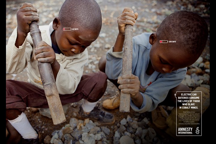 Electric Slaves - Photography - Amnesty International