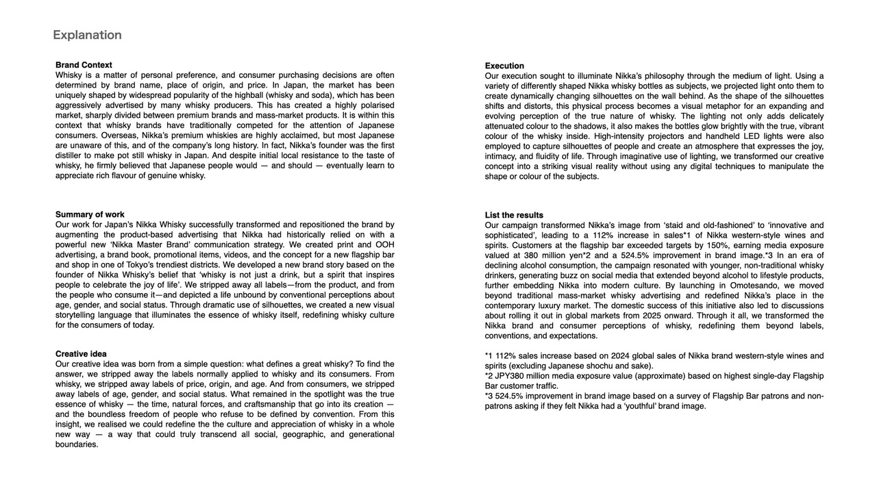 No Labels - NIKKA WHISKY - NIKKA WHISKY