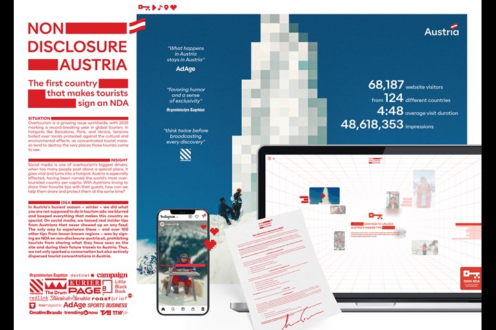 NON DISCLOSURE AUSTRIA - Tourism - Austria Tourism