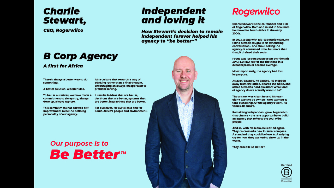 Charlie Stewart - Leadership - Rogerwilco