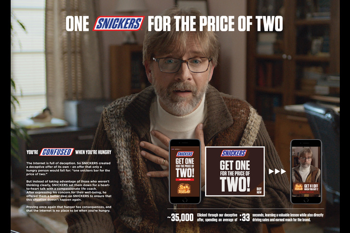 One for Two - Snickers - Snickers