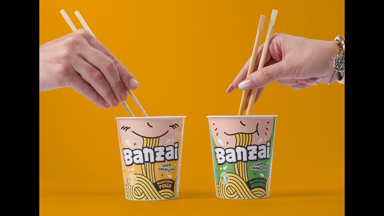 Banzai new pack - Instant noodles - Banzai
