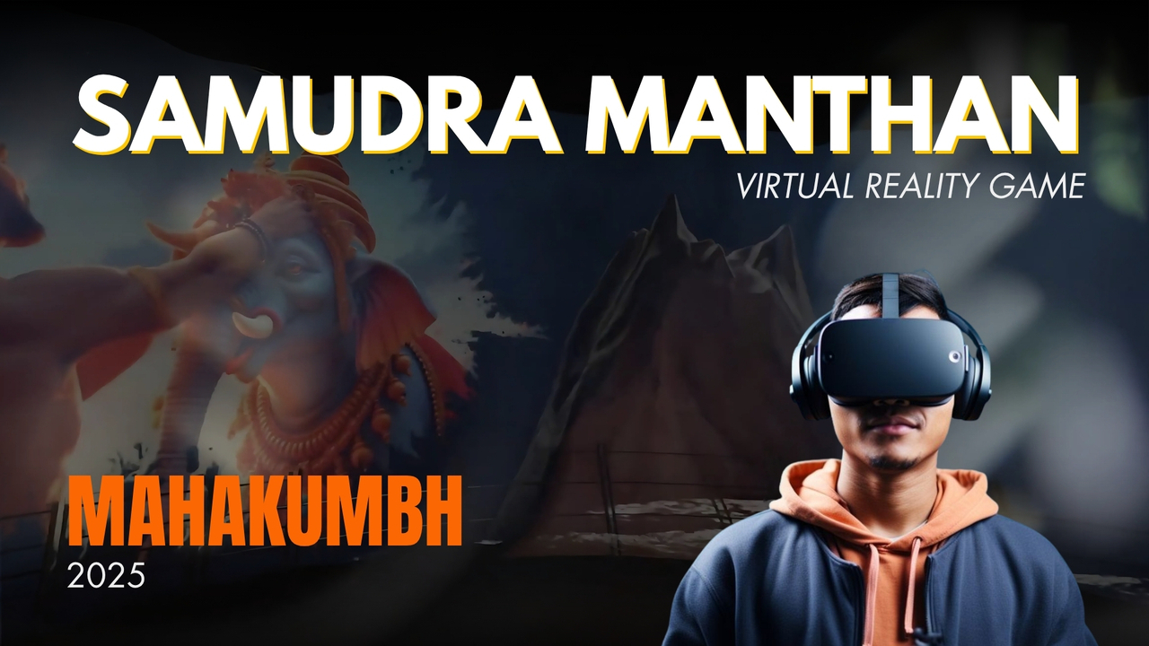 Samudra Manthav VR at Digital Mahakumbh Experience Centre - Prayagraj Mela authority - find.inc