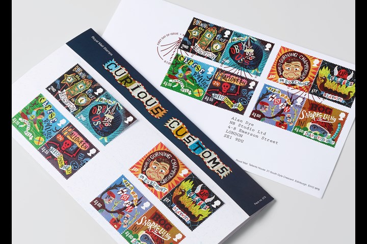 Curious Customs - Stamps - Royal Mail