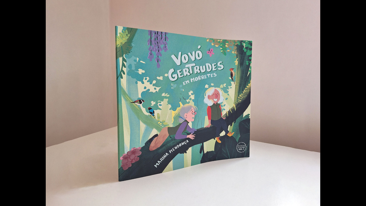 Vovó Gertrudes em Morretes: Redesign do livro infantil ilustrado - 2023 - Marina Mendonça