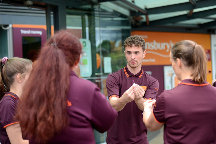 Signsbury’s - the world’s first deaf-friendly supermarket - Sainsbury's - Sainsbury's