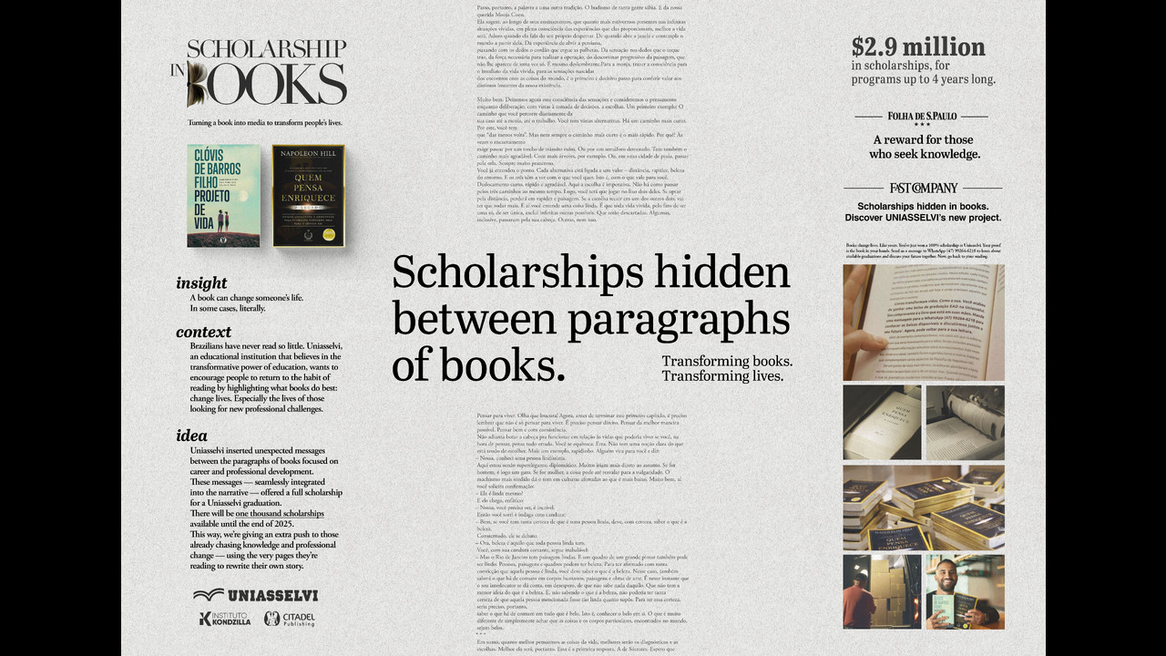 Scholarship in Books - UNIASSELVI - Scholarships