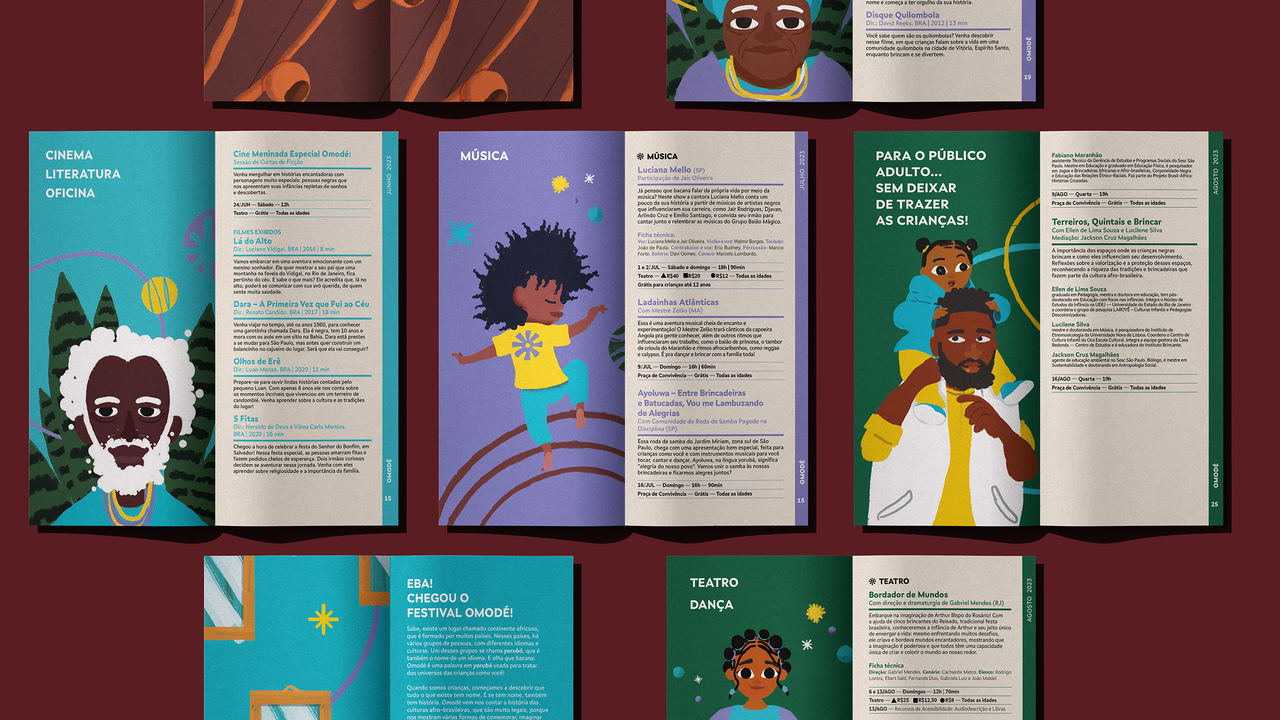 Omodê - Festival Sesc de Arte e Cultura Negra para Molecada - 2023 - 