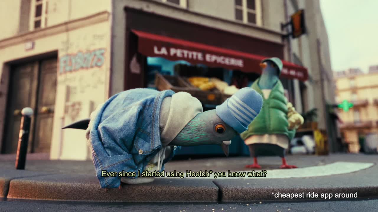 Les pigeons pas pigeons - Ride-sharing app - Heetch