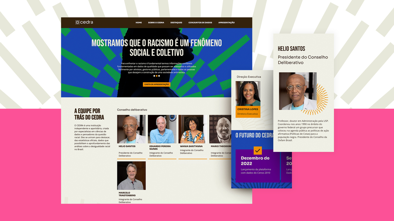 Plataforma e Visualizações CEDRA - 2022 - Café.art.br