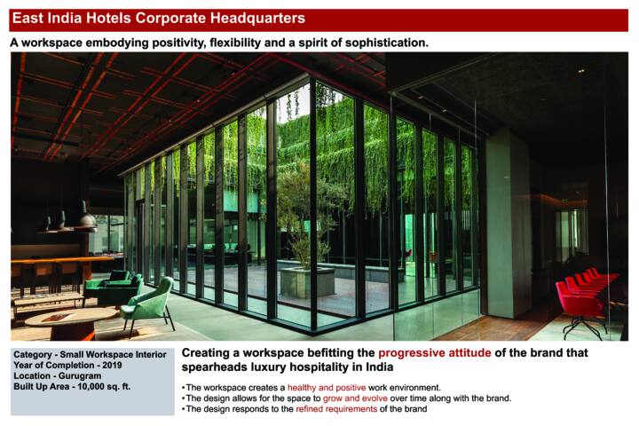 East India Hotels Corporate Headquarters - East India Hotels - Architecture Discipline