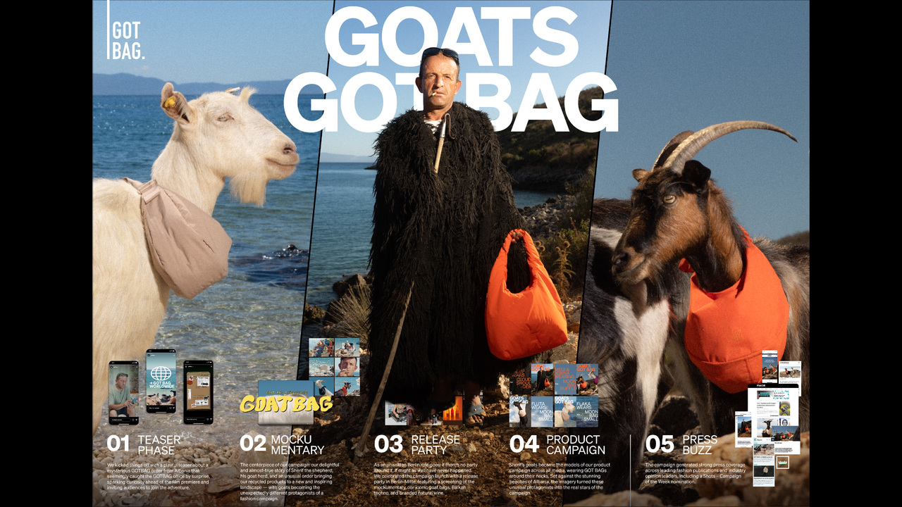 GOATS GOT BAG - GOT BAG - GOT BAG