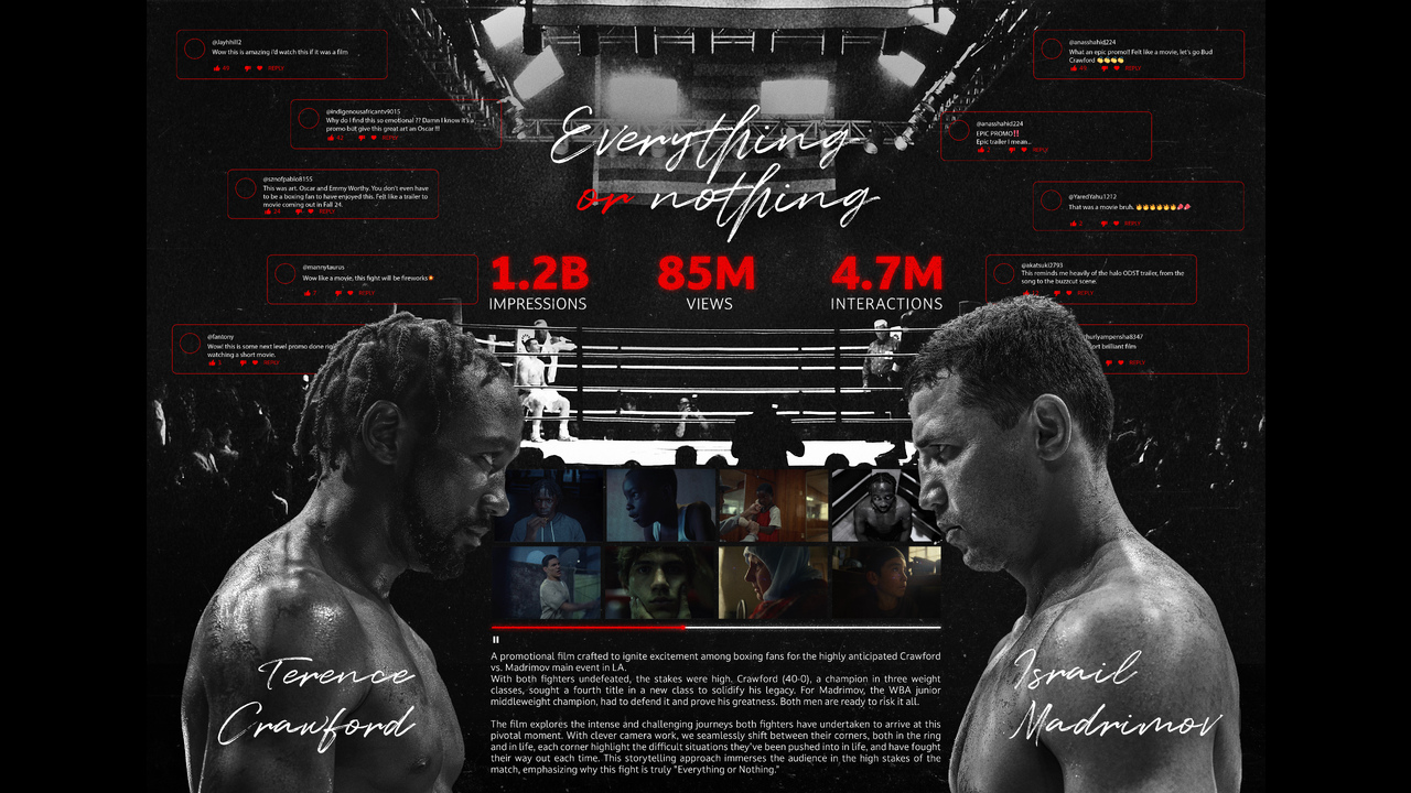 Everything or Nothing - Boxing Event - General Entertainment Authority