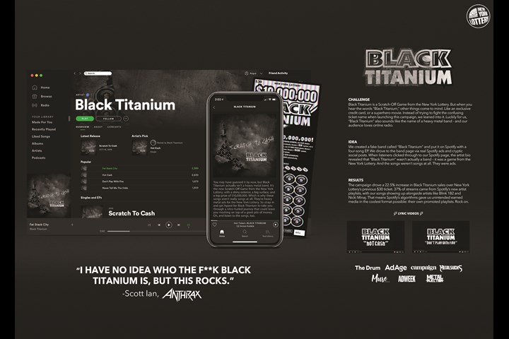 Most Metal Stratch-Off - Black Titanium Scratch-Off - New York Lottery