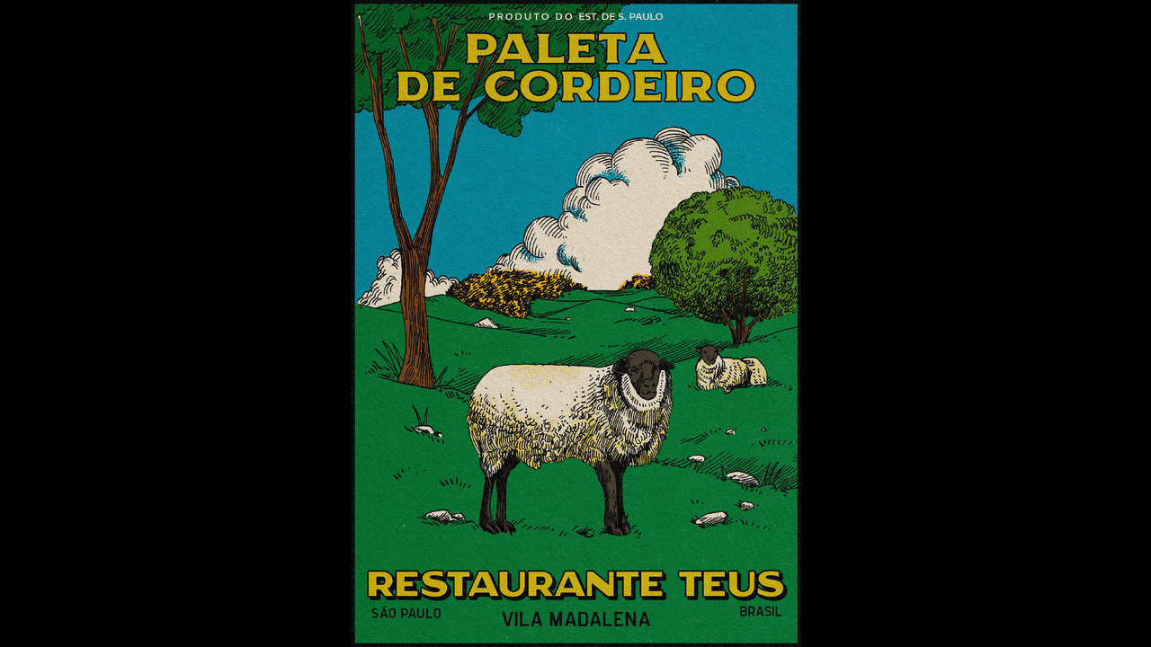 Cartazes Restaurante Teus - 2021 - Estúdio Arado
