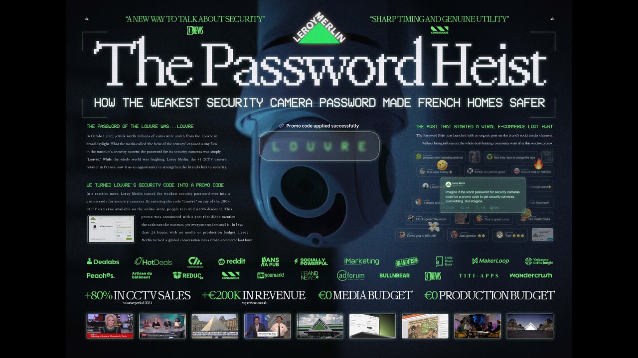 The Password Heist - Leroy Merlin - Leroy Merlin