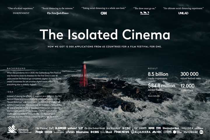 The Isolated Cinema - Film Festival - Göteborg Film Festival