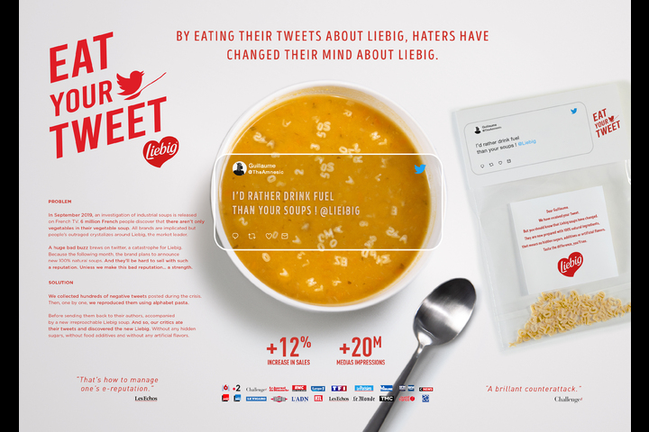 Eat Your Tweet - Liebig - Food