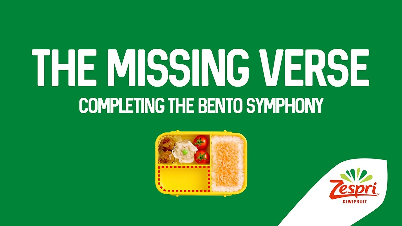 THE MISSING VERSE: COMPLETING THE BENTO SYMPHONY - FOOD - Zespri